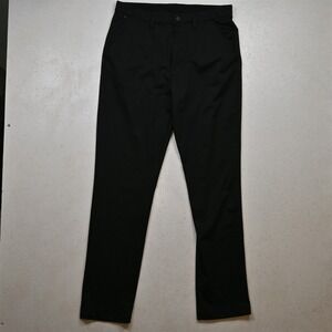 Stylus 36x34 Black Stretch Slim Performance Golf Dress Mens Pants